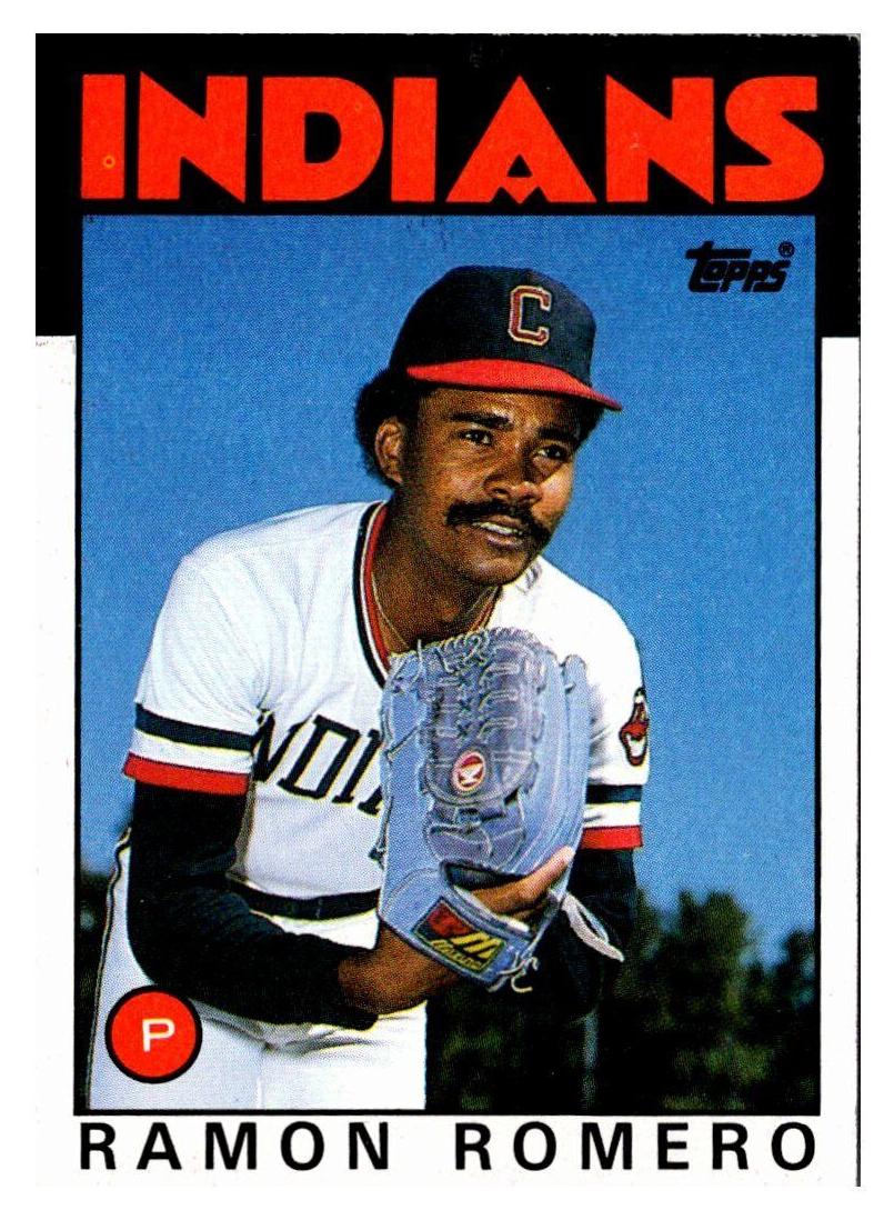 1986 Topps Baseball Ramon Romero #208