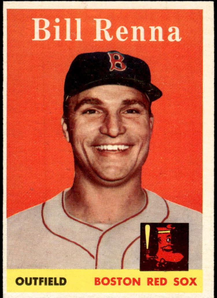 1958 Topps Baseball Bill Renna #473
