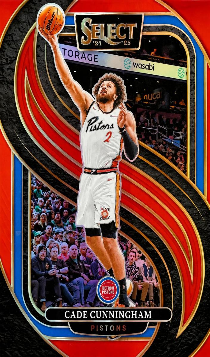 2024 Panini Select Basketball Red Cade Cunningham #164