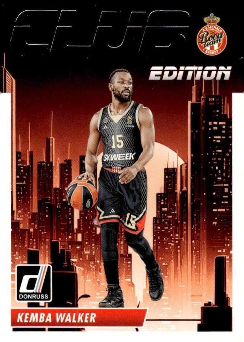 2023 Donruss Turkish Airlines EuroLeague Basketball Kemba Walker #5