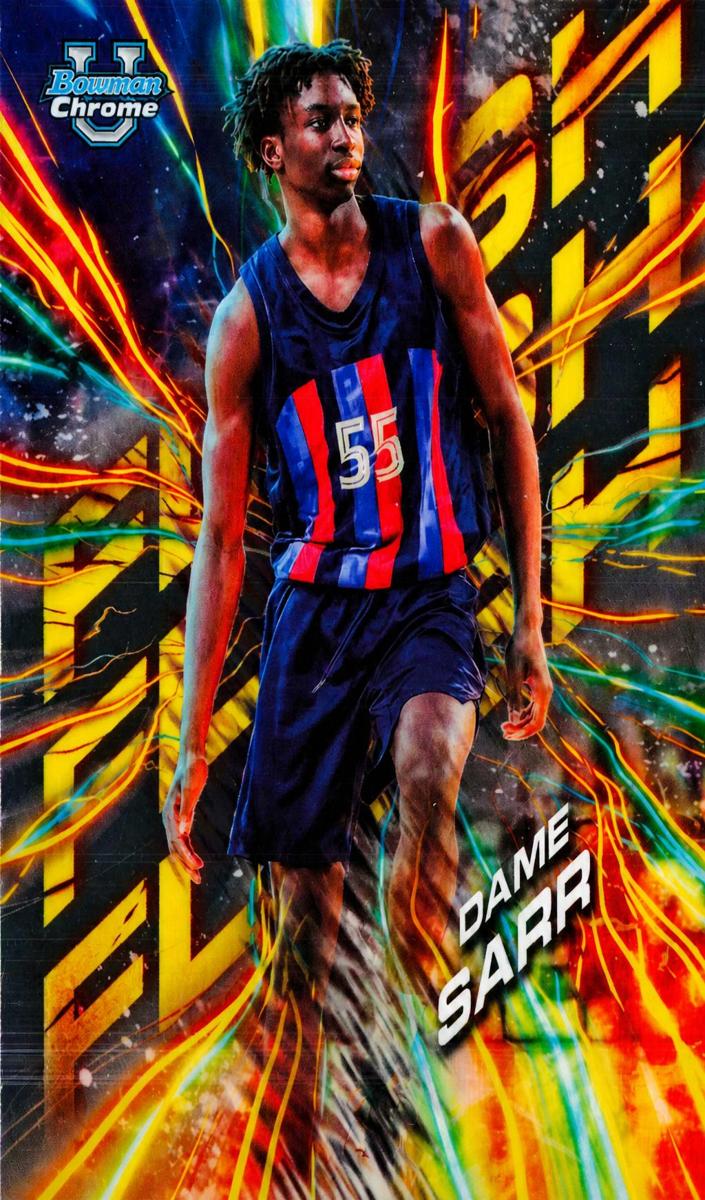 2024 Bowman Chrome University Basketball Dame Sarr #FL-11