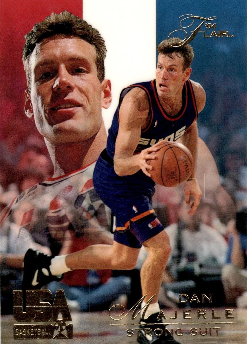 1994 Flair USA Basketball Dan Majerle #49