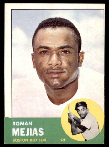 1963 Topps Baseball Roman Mejias #432