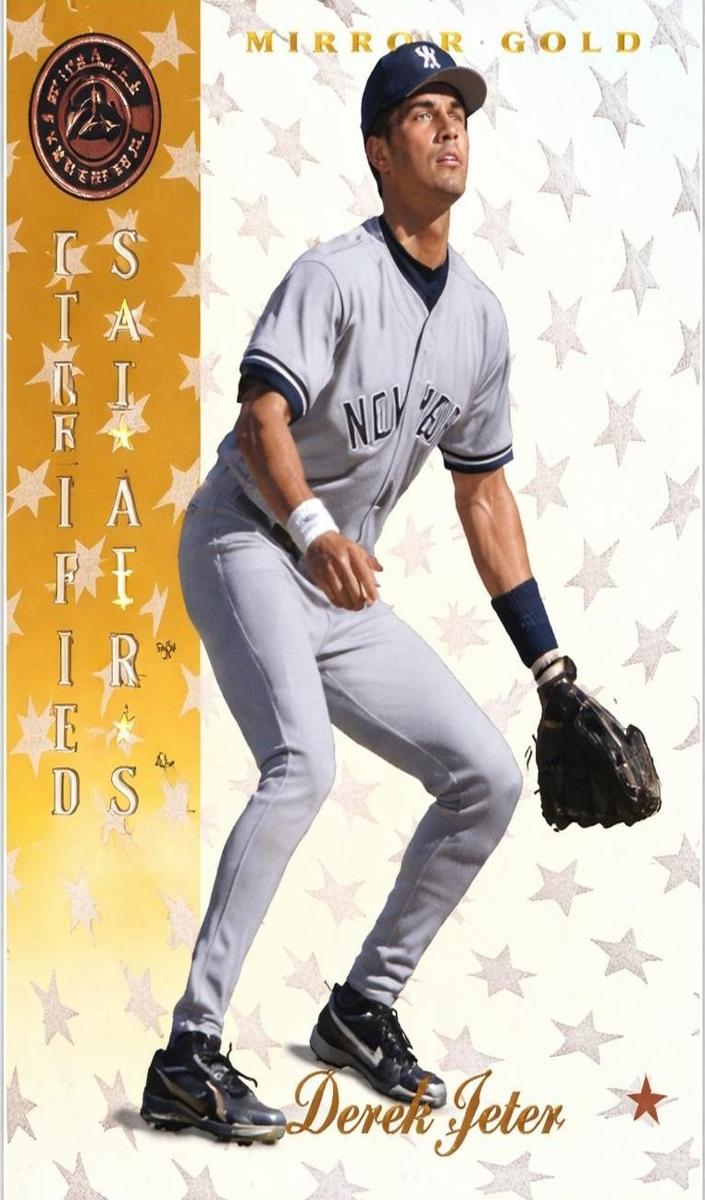 1997 Pinnacle Certified Baseball Mirror Gold Derek Jeter #141