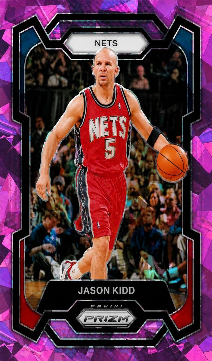 2023 Panini Prizm Basketball Pink Ice Jason Kidd #194 PSA 10
