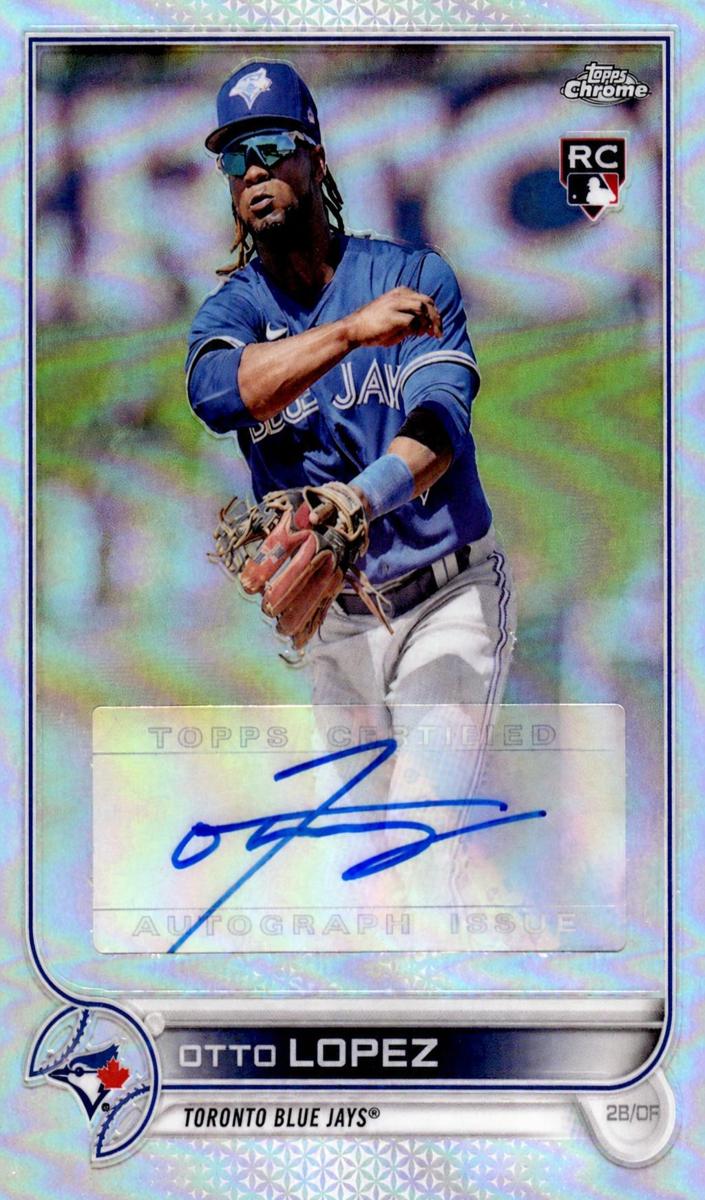 2022 Topps Chrome Update Baseball Otto Lopez #AC-OL