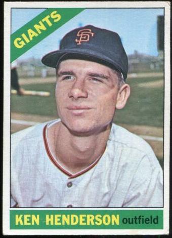 1966 O-Pee-Chee Baseball Ken Henderson #39