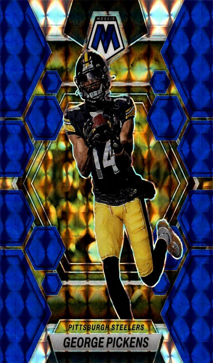2023 Panini Mosaic Football Blue George Pickens #203