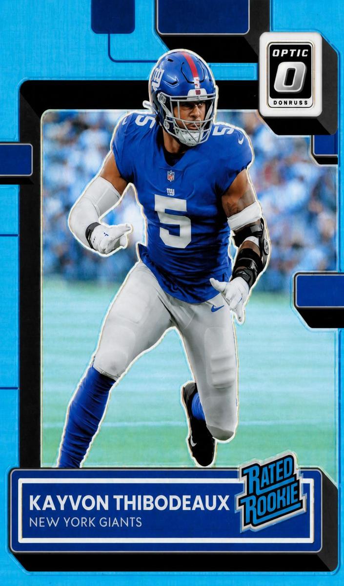 2022 Donruss Optic Football Aqua Kayvon Thibodeaux #245
