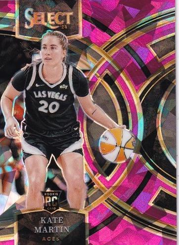 2024 Panini Select WNBA Basketball Pink Ice Kate Martin #144