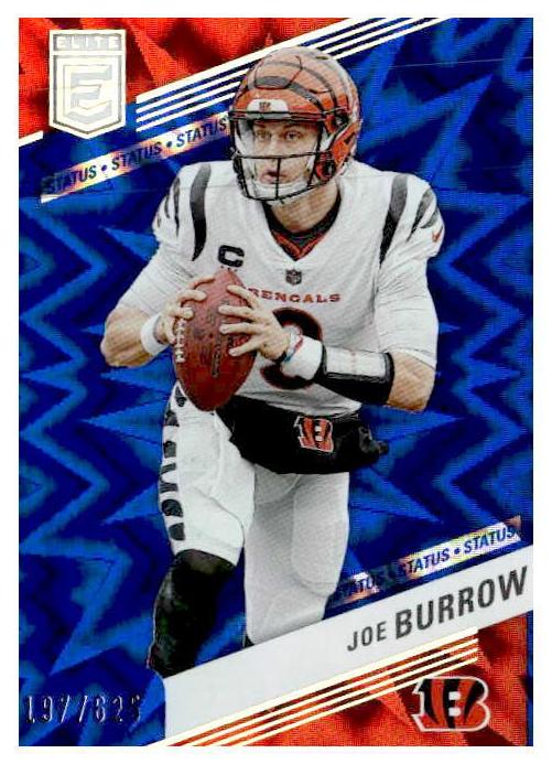 2023 Donruss Elite Football Status Explosion Joe Burrow #52