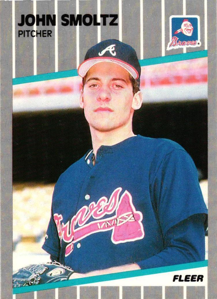 1989 Fleer Baseball John Smoltz #602