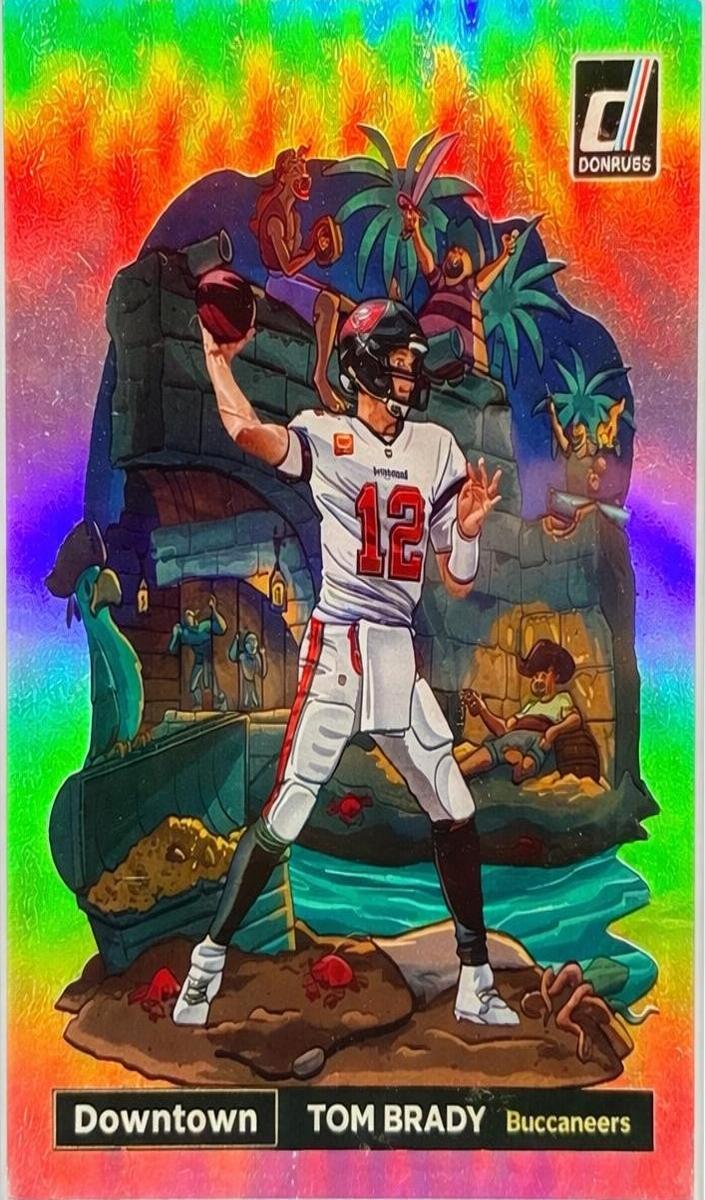2022 Panini Donruss Football Tom Brady #DT-TB