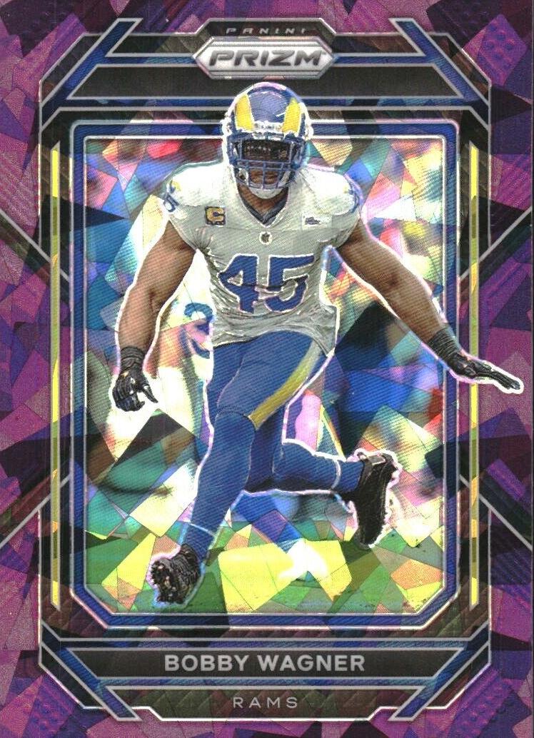 2022 Panini Prizm Football Purple Ice Bobby Wagner #166