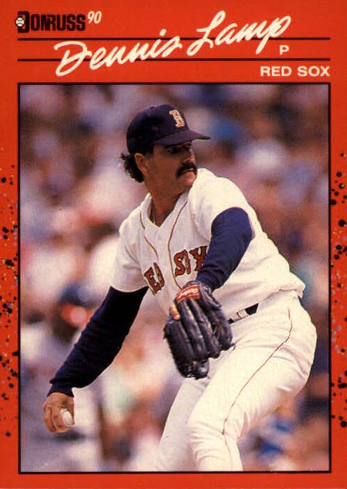 1990 Donruss Baseball Dennis Lamp #423