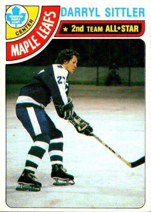 1978 Topps Hockey Darryl Sittler #30