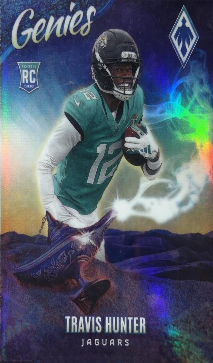 2025 Panini Phoenix Football Travis Hunter #12 PSA 9