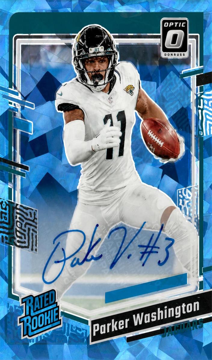 2023 Donruss Optic Football Ice Parker Washington #254