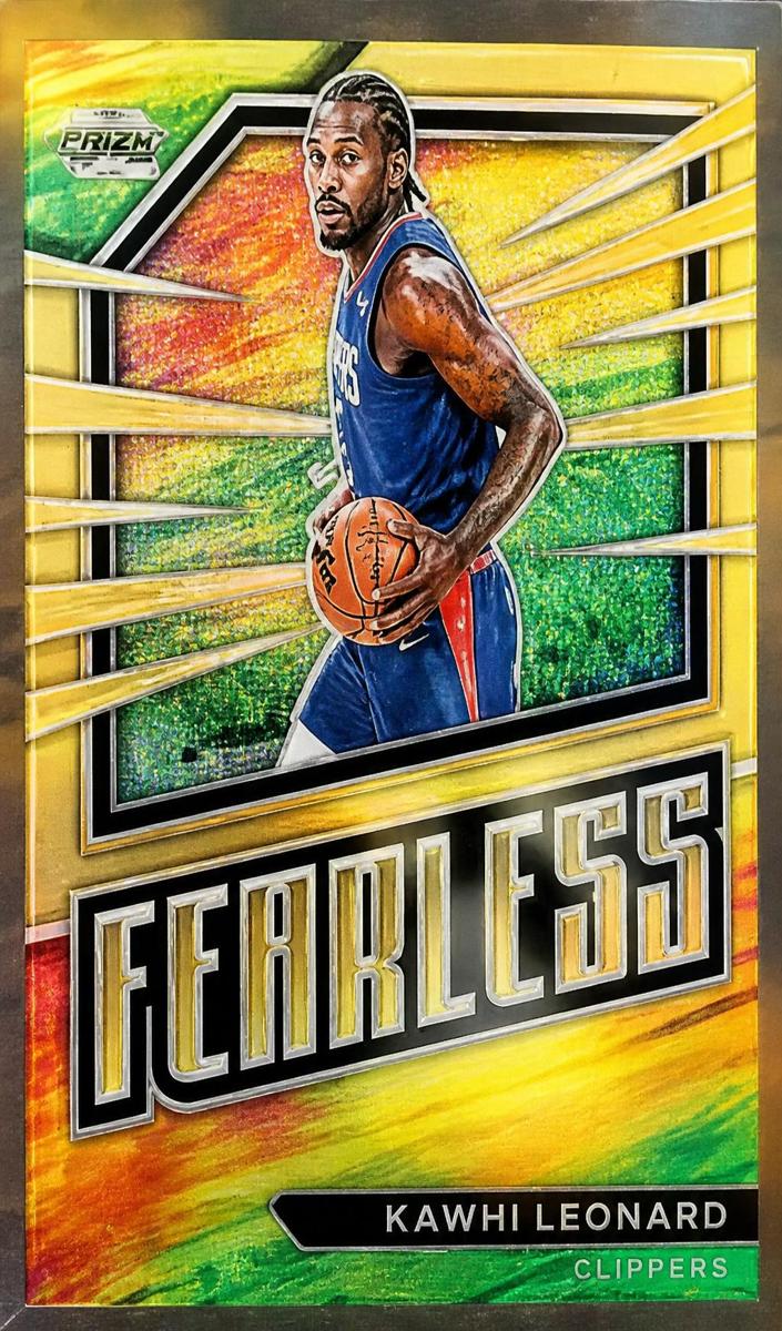 2022 Panini Prizm Basketball Gold Kawhi Leonard #6 PSA 9