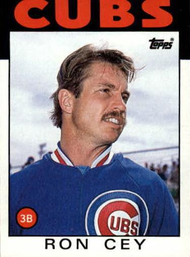 1986 Topps Baseball Ron Cey #669