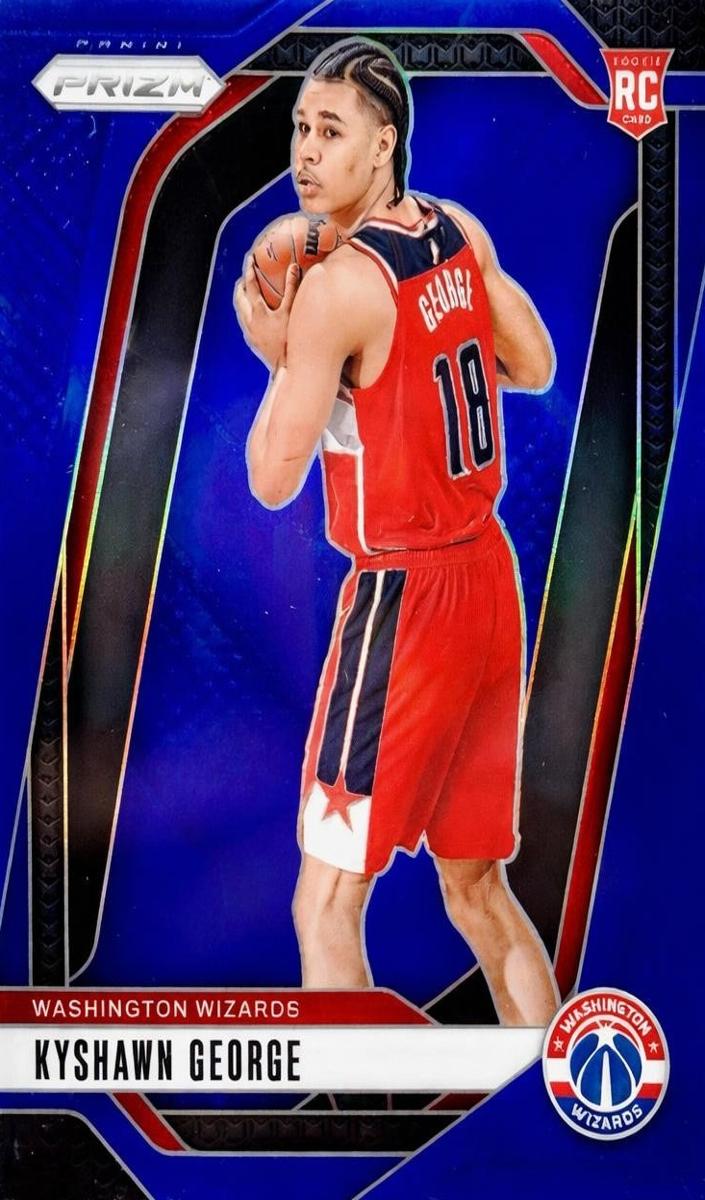 2024 Panini Prizm Basketball Blue Kyshawn George #257