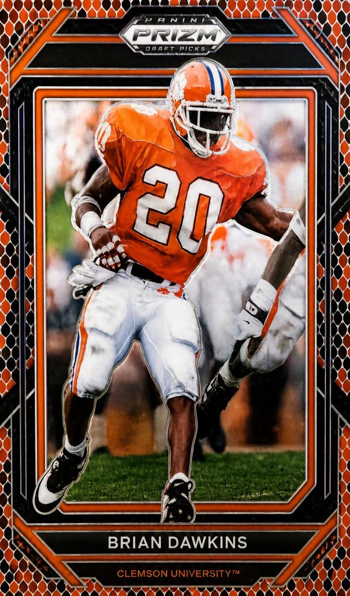 2023 Panini Prizm Draft Picks Football Brian Dawkins #11