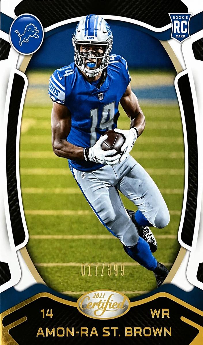 2021 Panini Certified Football Amon-Ra St. Brown #128