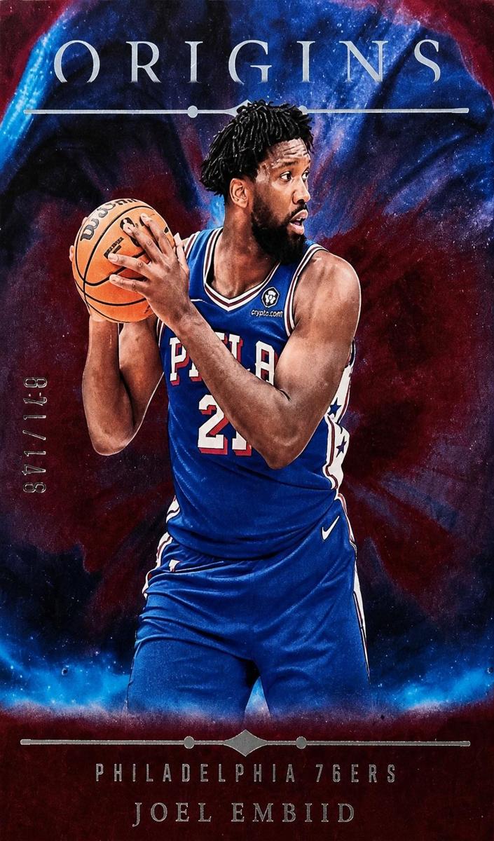 2024 Panini Origins Basketball Maroon Joel Embiid #40