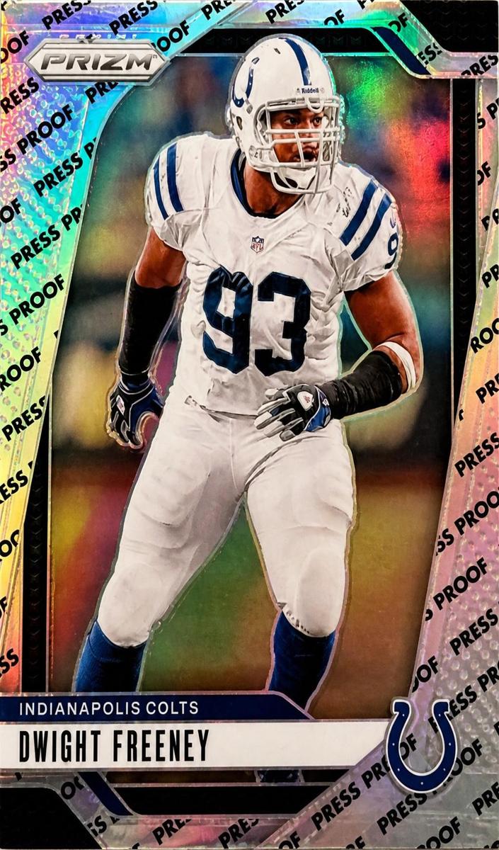 2024 Panini Prizm Football Press Proof Dwight Freeney #127