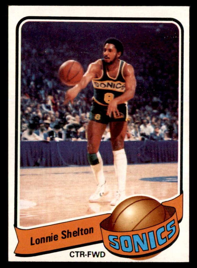 1979 Topps Basketball Lonnie Shelton #83