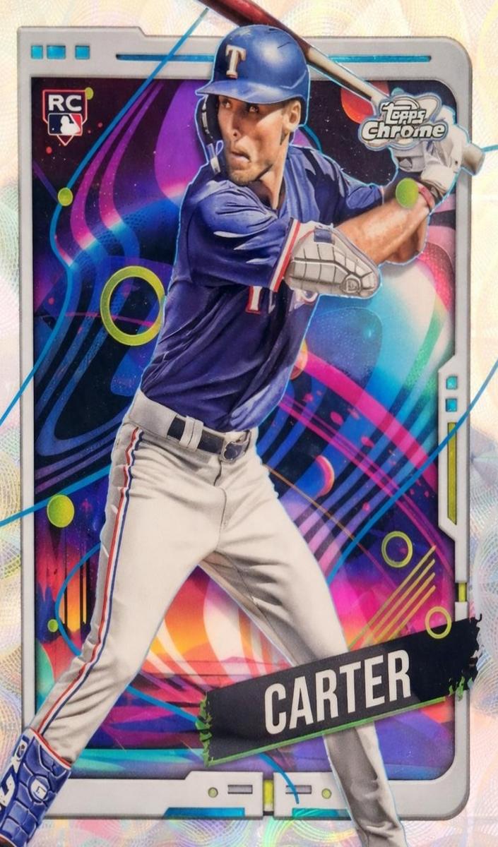 2024 Topps Cosmic Chrome Baseball Nucleus Refractor Evan Carter #32