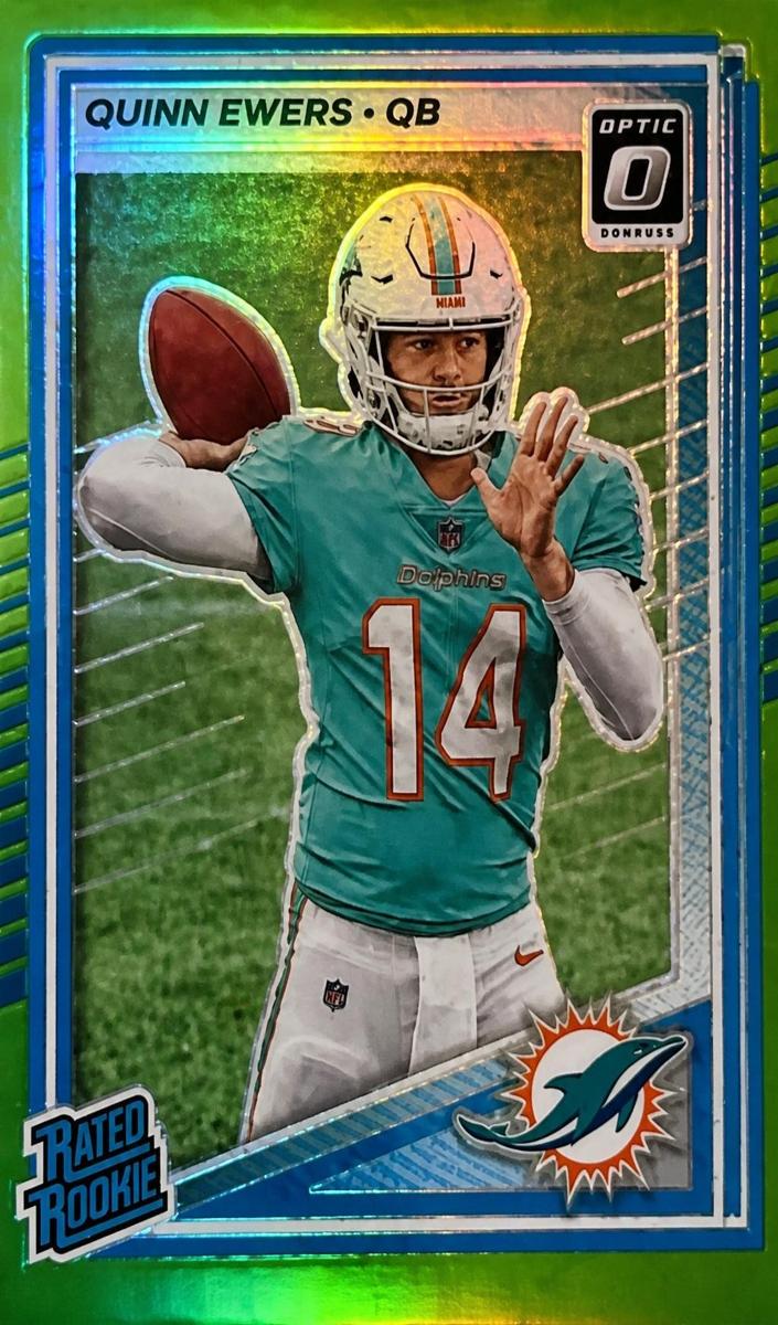 2025 Donruss Optic Football Lime Green Quinn Ewers #213