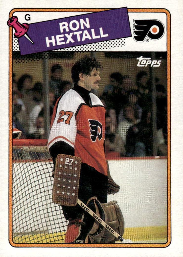 1988 Topps Hockey Ron Hextall #34 PSA 10