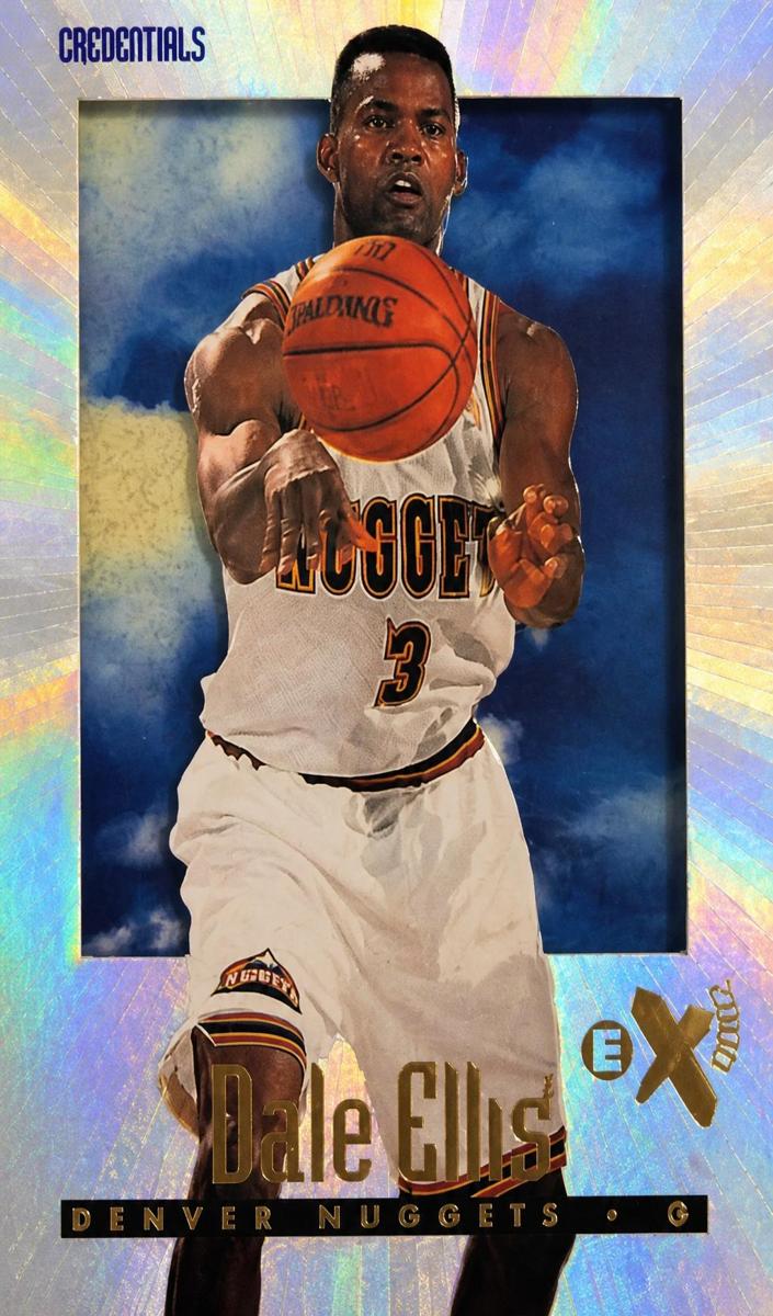1996 Skybox E-X2000 Basketball Dale Ellis #16