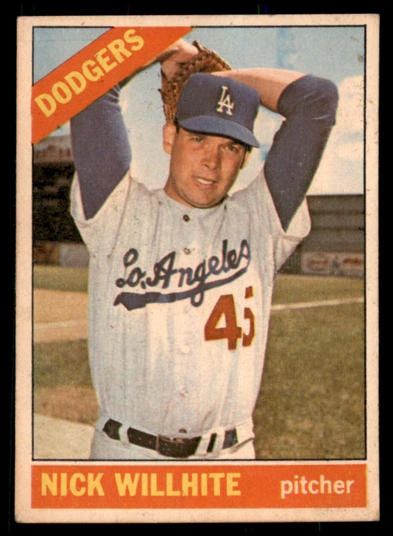 1966 Topps Venezuelan Baseball Nick Willhite #171 PSA 3.5