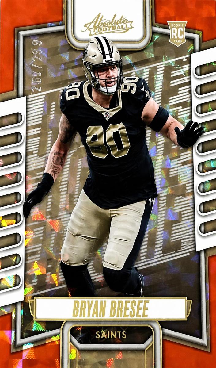 2023 Panini Absolute Football Orange Mosaic Bryan Bresee #160