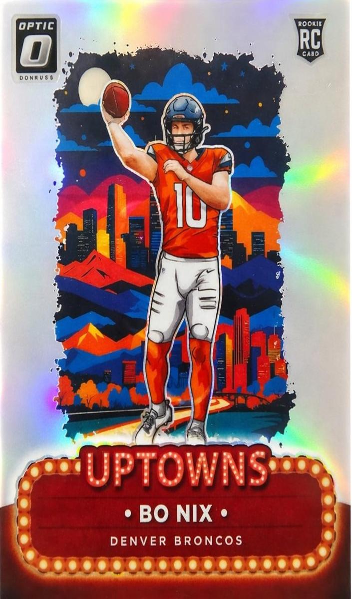 2024 Panini Clearly Donruss Football Bo Nix #3