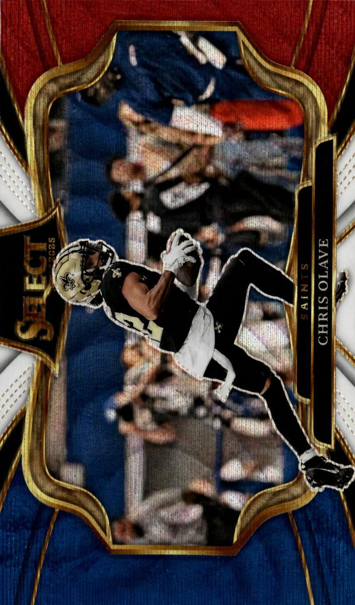 2025 Panini Select Football Tri-Color Chris Olave #442