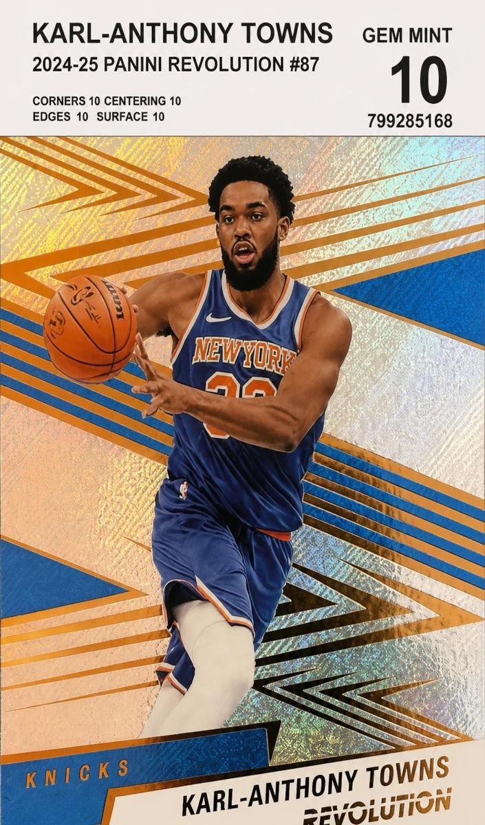 2024 Panini Revolution Basketball Karl-Anthony Towns #87 CGC 10