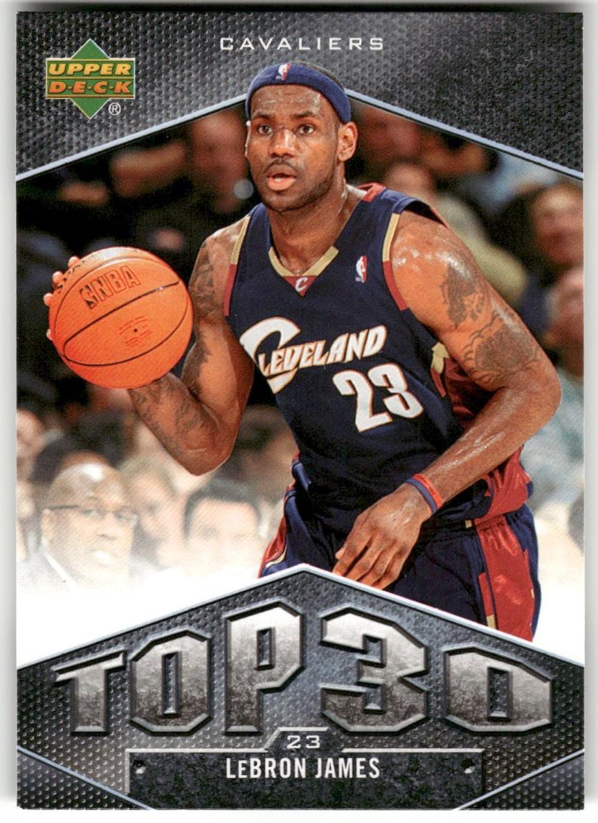 2007 Upper Deck Basketball Lebron James #UT-19 PSA 7