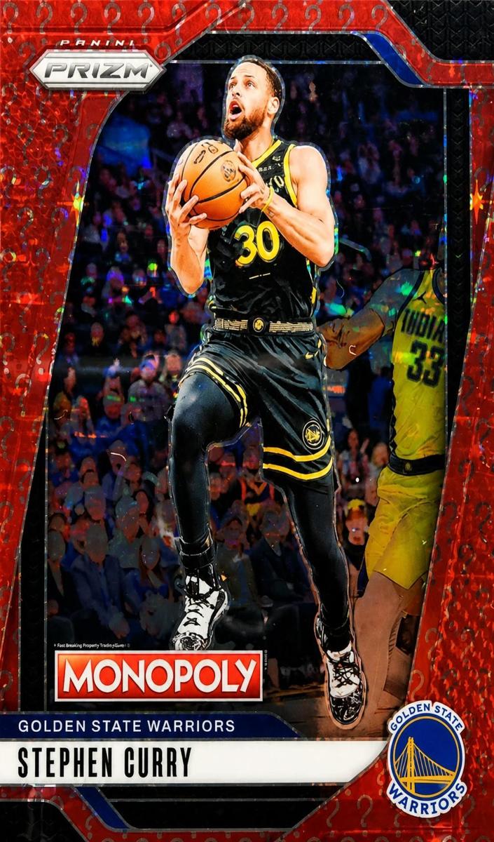 2024 Panini Prizm Monopoly Basketball Question Mark Stephen Curry #83