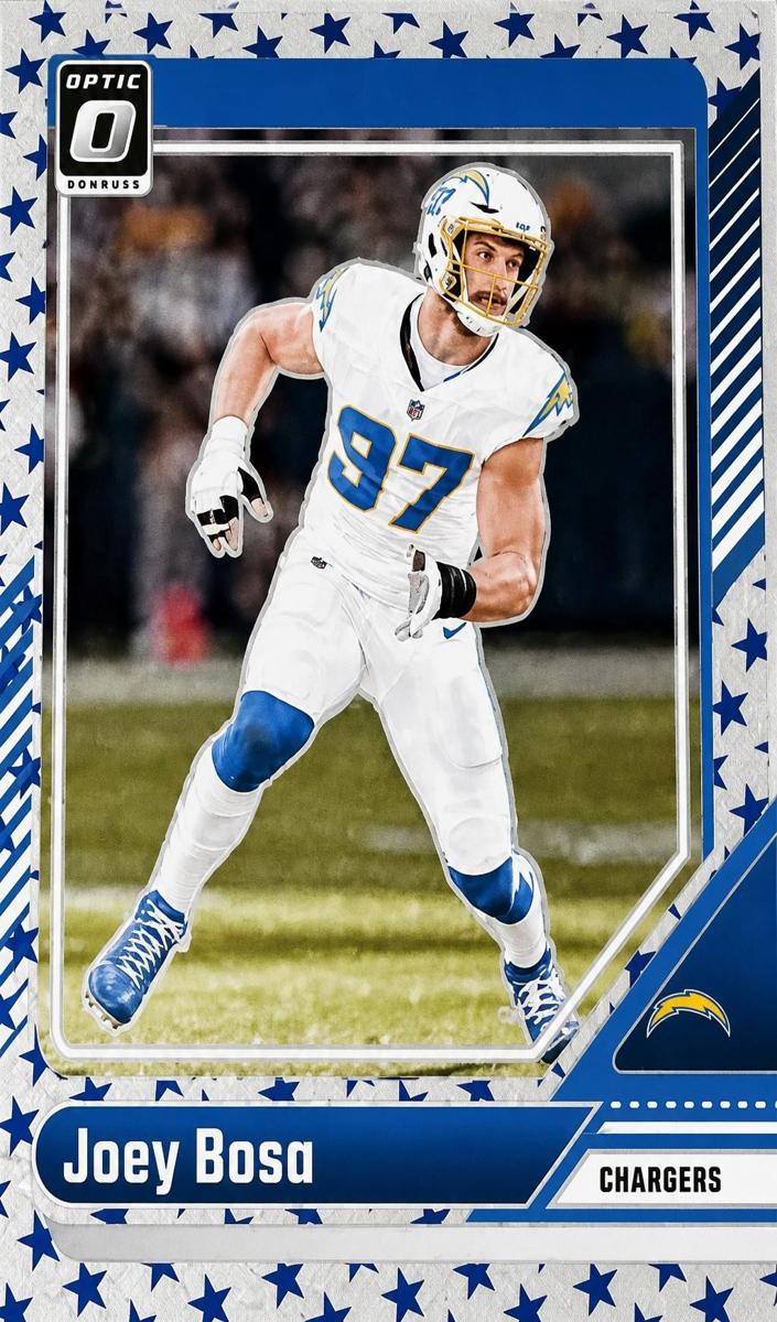 2024 Donruss Optic Football Stars Joey Bosa #112 PSA 10