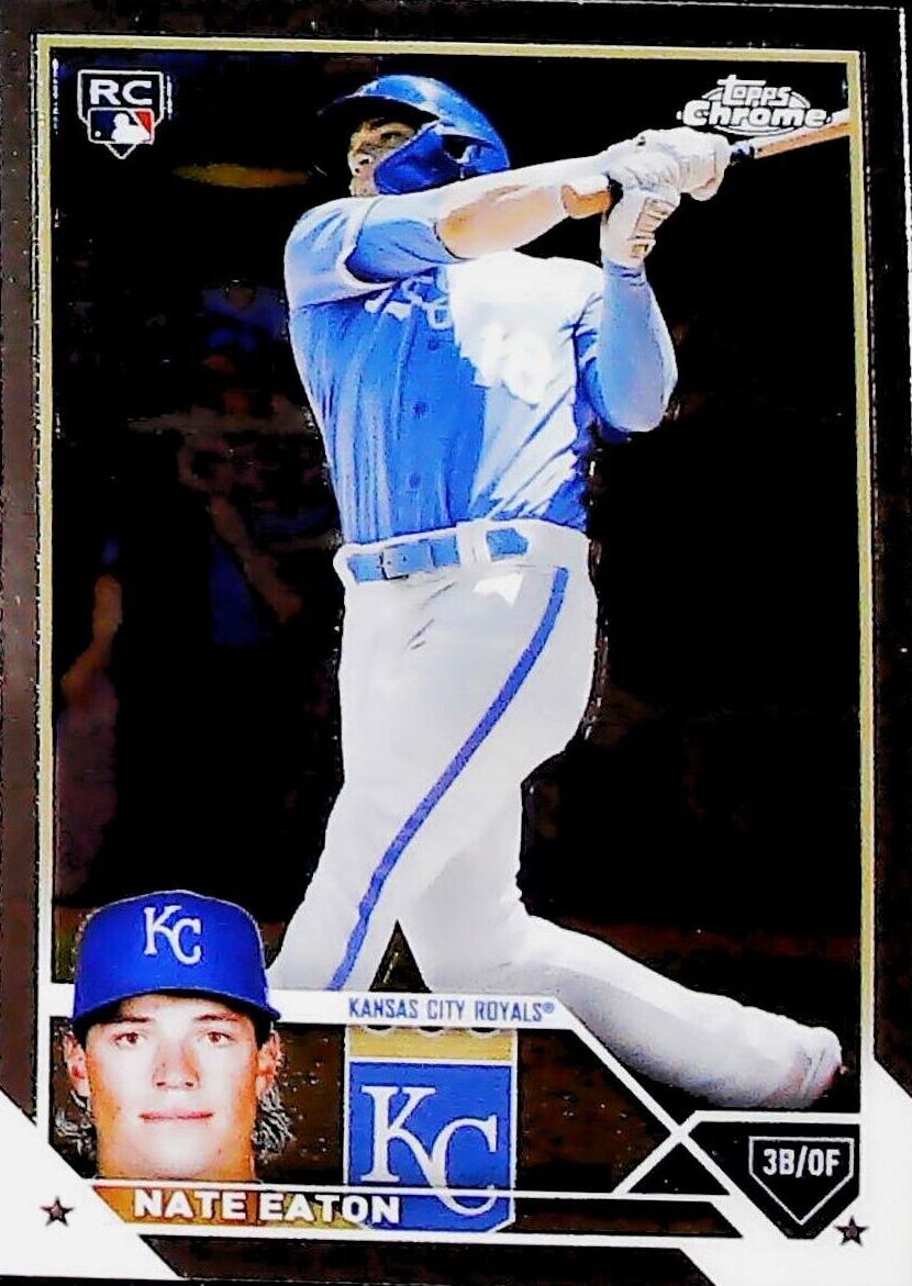 2023 Topps Chrome Baseball Nate Eaton #96