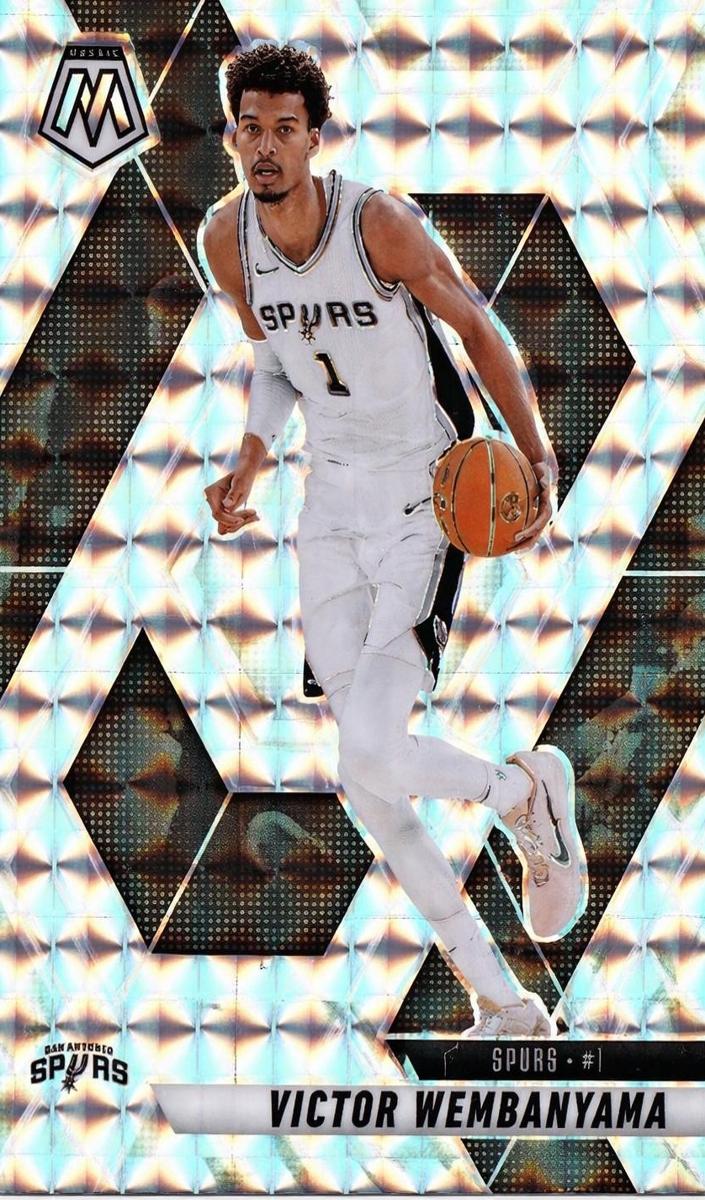 2024 Panini Mosaic Basketball Silver Victor Wembanyama #31 PSA 8.5