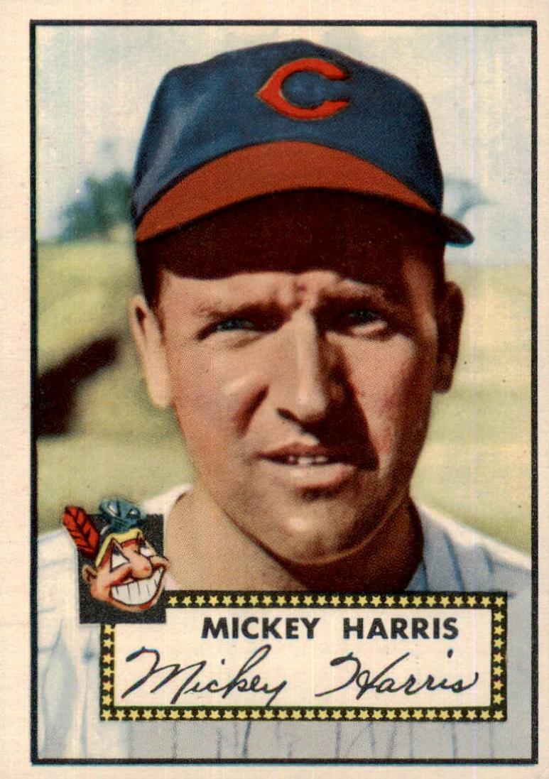 1952 Topps Baseball Mickey Harris #207