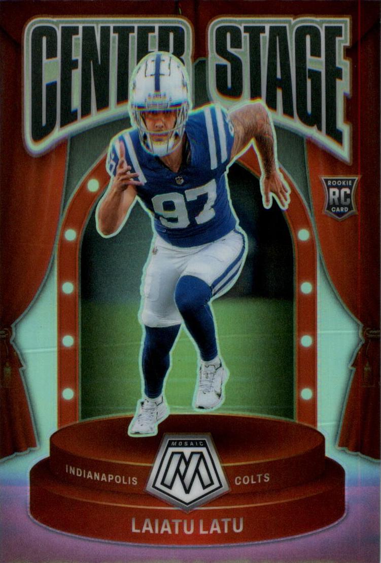 2024 Panini Mosaic Football Silver Laiatu Latu #7