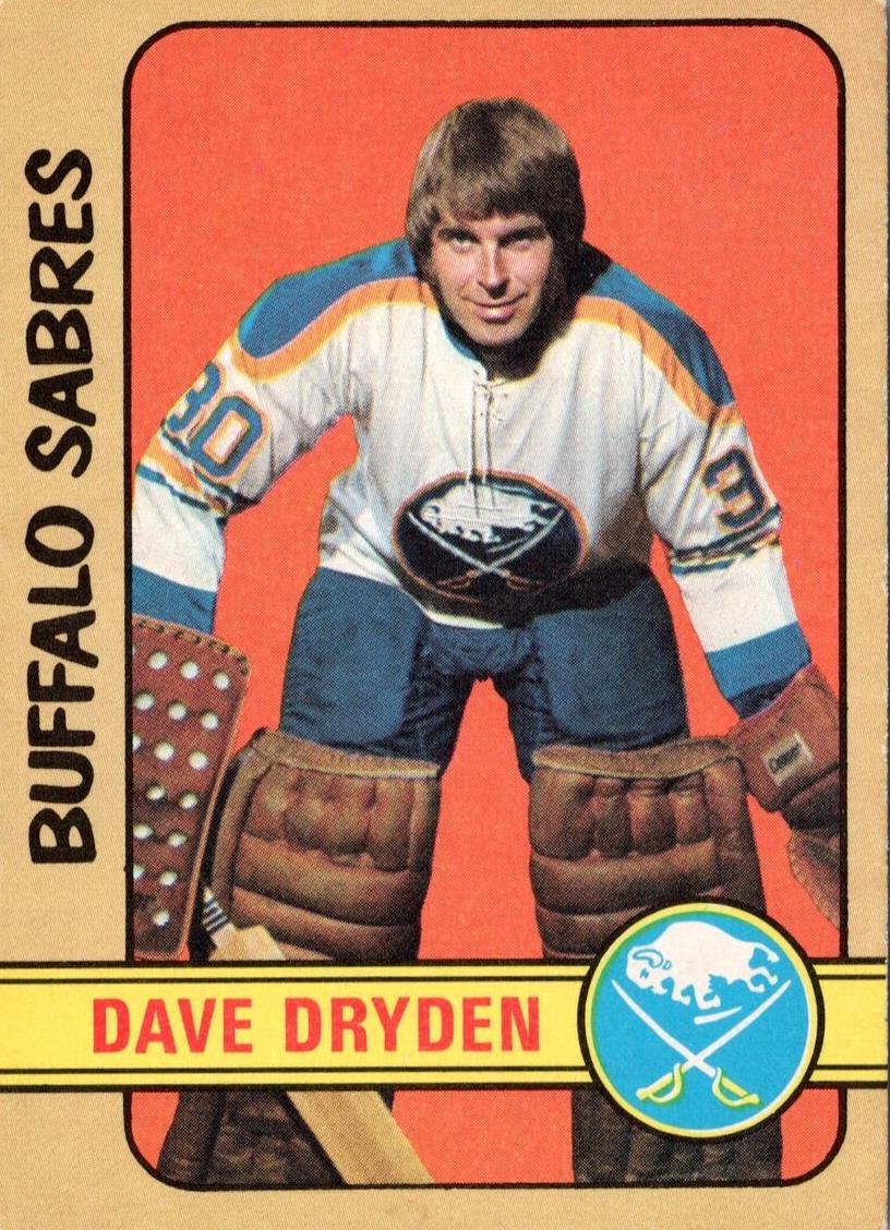 1972 O-Pee-Chee Hockey Dave Dryden #241 PSA 8