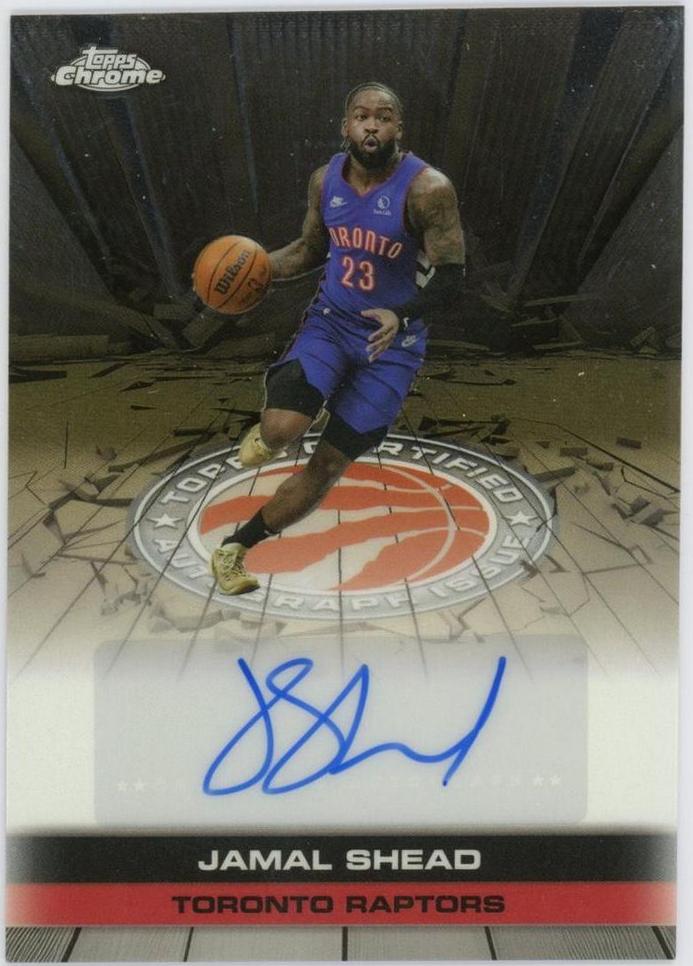 2025 Topps Chrome Basketball Jamal Shead #TAU-JS