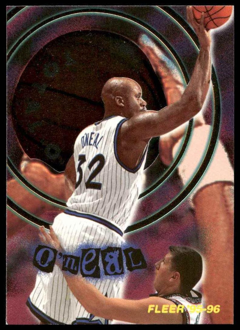 1995 Fleer Basketball Shaquille O'Neal #6