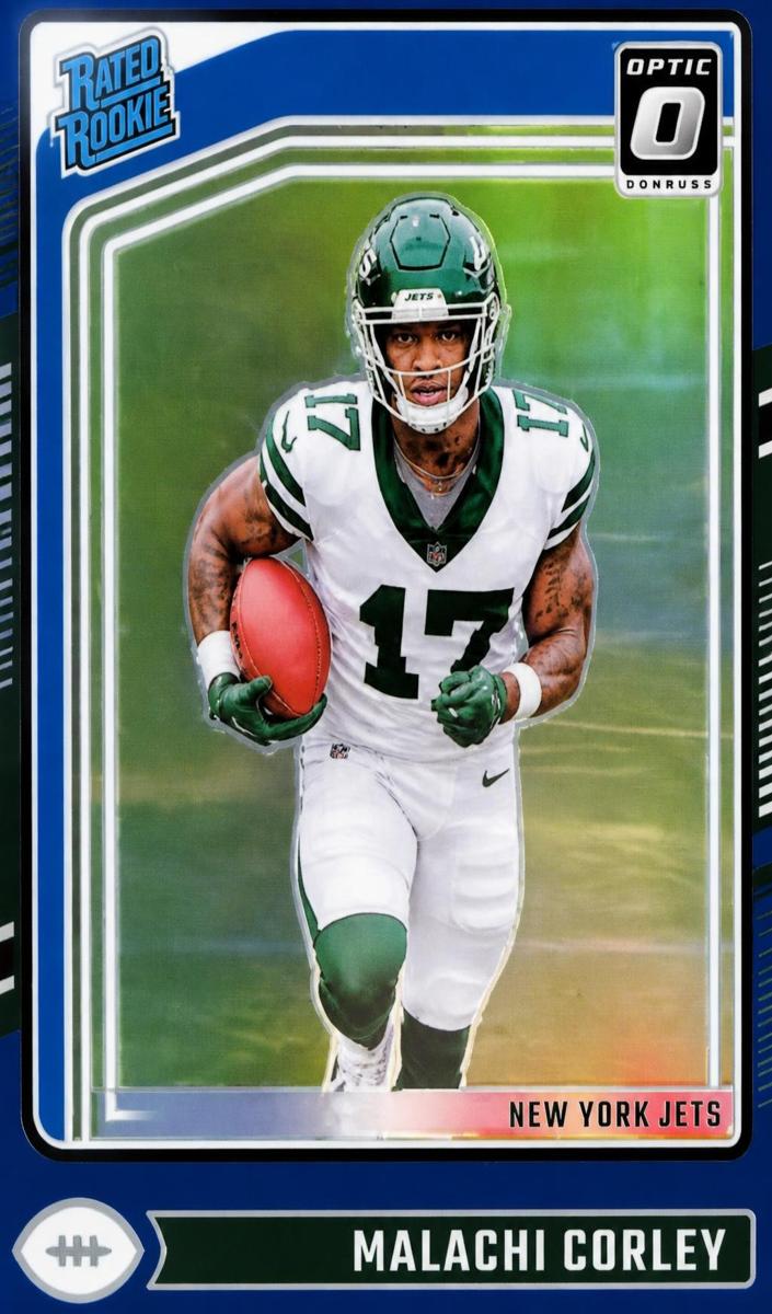 2024 Donruss Optic Football Blue Malachi Corley #270
